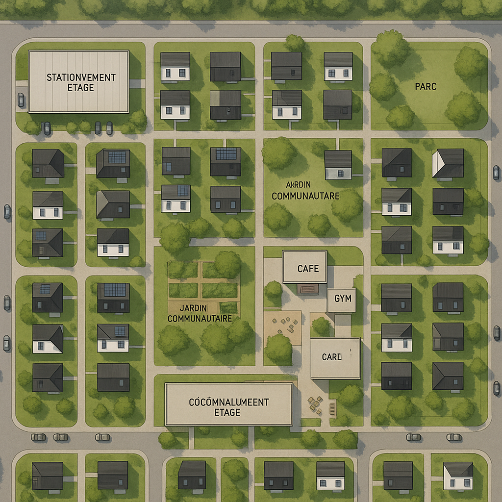 Eindhome shared courtyard render