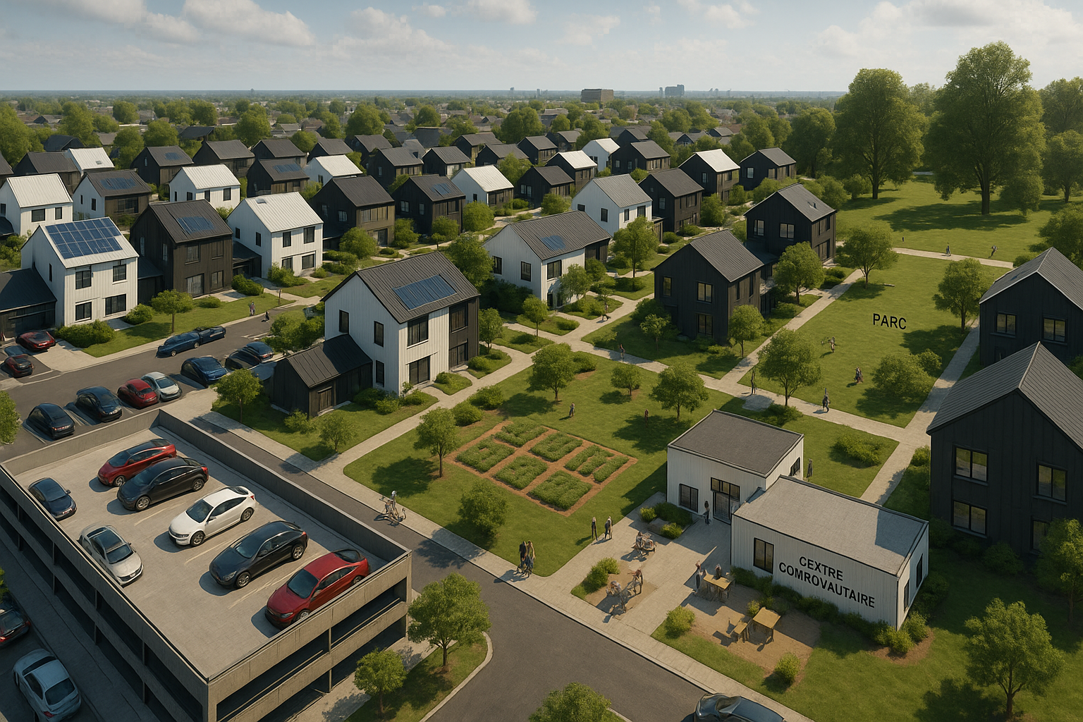 Eindhome shared courtyard render